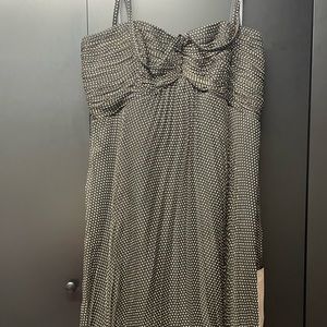 NWT 100% silk Laundry by by Sheli Segal tea length dress